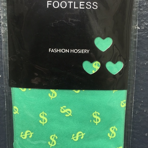 3D Digital Printed Dollar Money Sign Hosiery - Picture 4 of 7